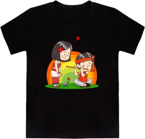 Tiprasa Culture Kids T-Shirt black